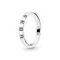 Anel Pandora Exotic Esm Branco Zirc 198052CZ-54