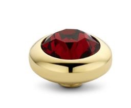 Encaixe Melano Vivid CZ 07mm M01SR 9012 G RUBY RED