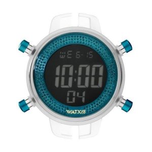 Relógio Watx Digital 43 mm Blue Glitter RWA1042