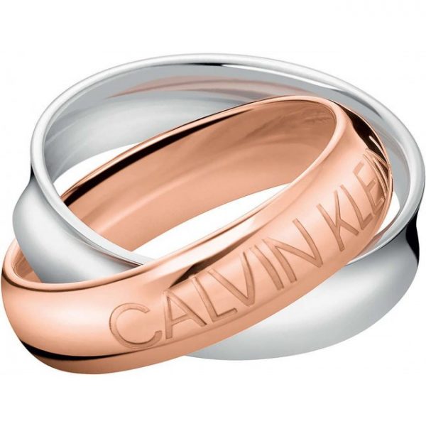 Aliança Calvin Klein Delight Bicolor SST/PVD Pink KJDFPR200107