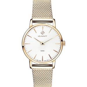 Relógio Gant Park Hill Avenue 32 Wht Dial IPG GldMeshG127006