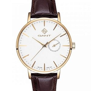 Relógio Gant Park Hill III Wht Dial IPG Brw Lth G105006