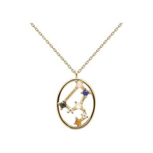 Colar PdPaola Signo Leão Constelação Cristais Multicolor CO01-348-U