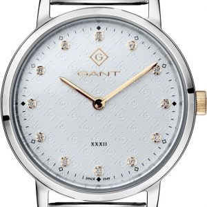 Relógio Gant Park Avenue, 32, 2H, Branco, Malha Milanesa G127012