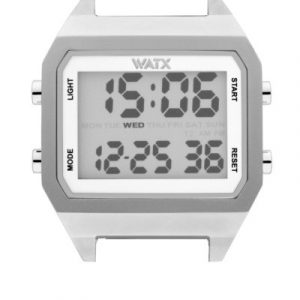 Relógio Watx Metal Digital Matt Silver 34,5mm WXCA4002