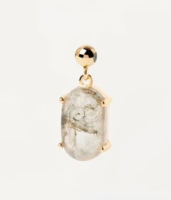 Encaixe Pdpaola Labradorite Strength Dourado Oval CH01-015-U