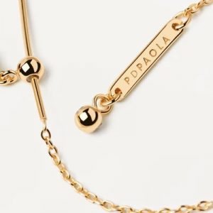 Pulseira Pdpaola Dourado Charms Corrente PU01-172-U