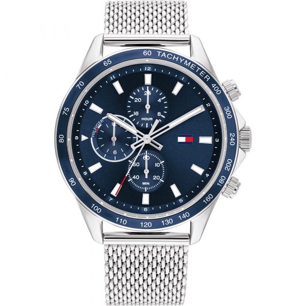 Relógio Tommy Hilfiger Miles SS M. Azul 1792018