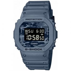 Relógio Casio G-Shock Azul Petróleo M. Camuflagem DW-5600CA-2ER