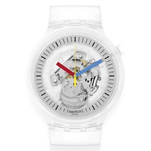 Relógio Swatch Clearly Bold SB01K100