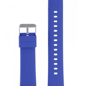 Bracelete Borracha Watx Smartband Silicone Azul 22mm WASCO1004