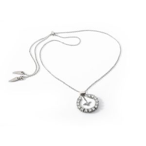 Colar Anjewels Lost on you Pombinha Círculo Carreira AL.NLOY1SC