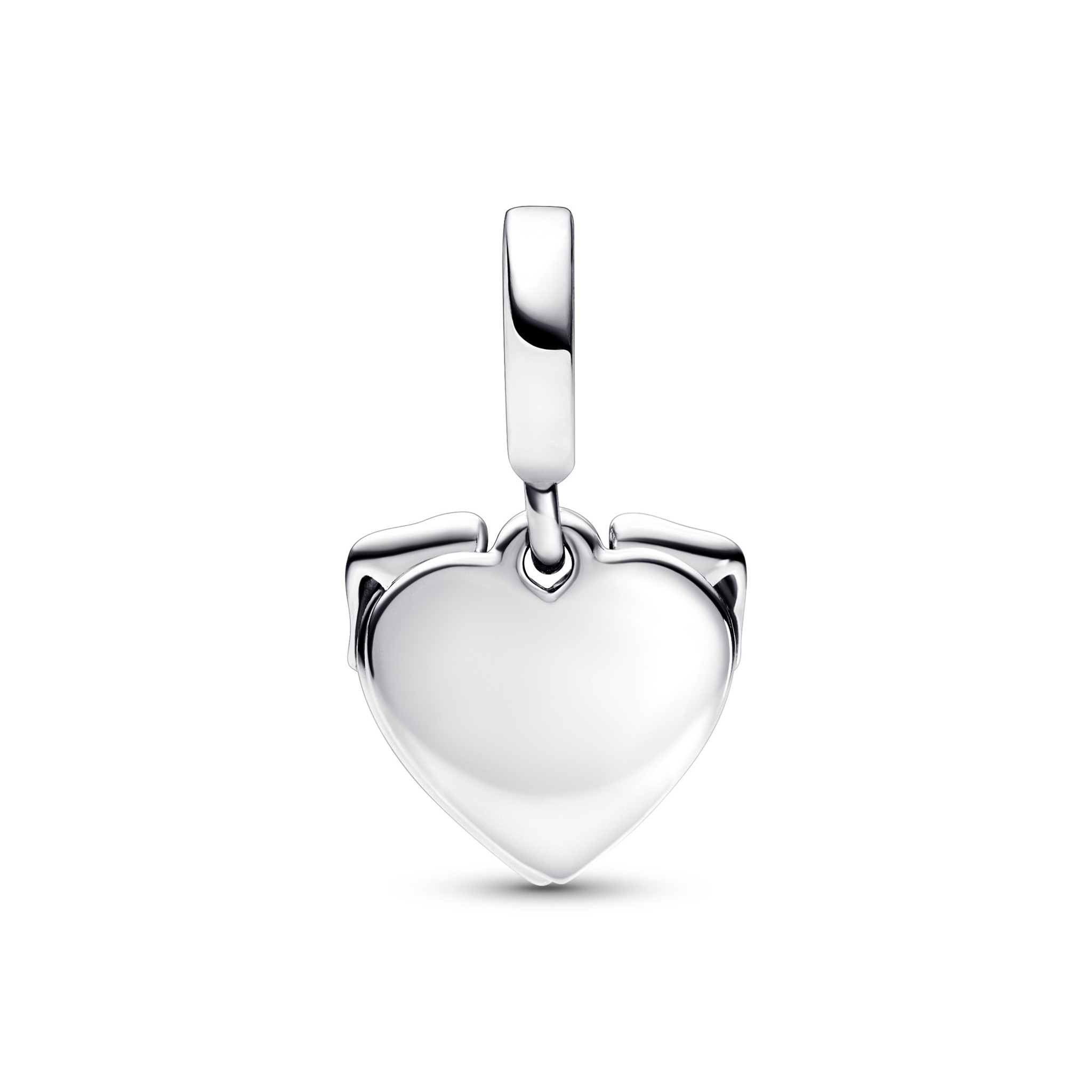 Encaixe Pandora "I Woof you" Heart Dangle Clear Cubic Zirconia 792647C01 - Image 2