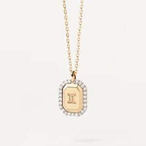 Colar Pdpaola Signo Gemini Gold CO01-570-U