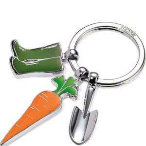 Porta-Chaves Troika 3 Motivos Jardim KR14-23/CH