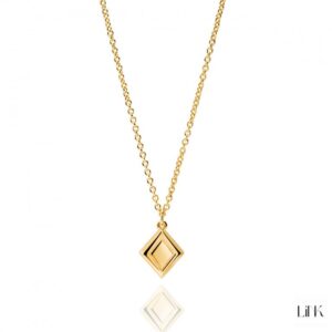 Colar Link Dourado Signature Losango 1LINK-1701B.D