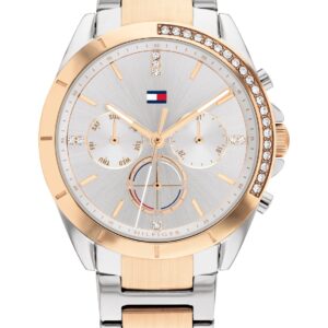 Relógio Tommy Hilfiger Kennedy SS Crystals T. Aço T. Bicolor 1782387