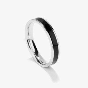 Aliança Radiant Homem Nogueiras Chunky Prateado RH000137-24