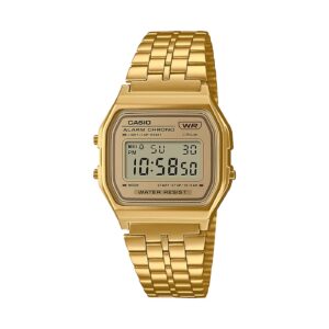 Relógio Casio Dourado Vintage Digital A158WETG-9AEG