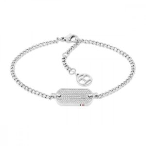 Pulseira Tommy Hilfiger Dog Tag Zirc 2780863