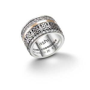 Anel Tashi Ouro e Prata Gio Rodrigues MT.PE.0118.0087