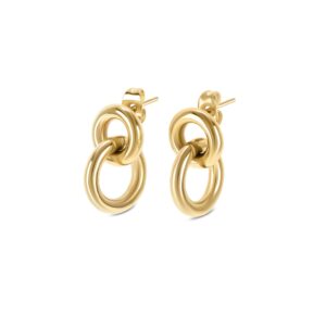 Brincos One S Luminous Circle Gold OJLE01G