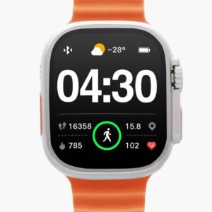 Relógio Radiant Smartwatch Hollywood Sili Laranja RAS10903