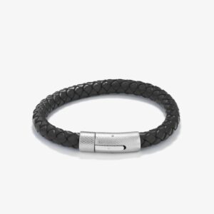 Pulseira Radiant H Nature Leather Black IPS RH000261