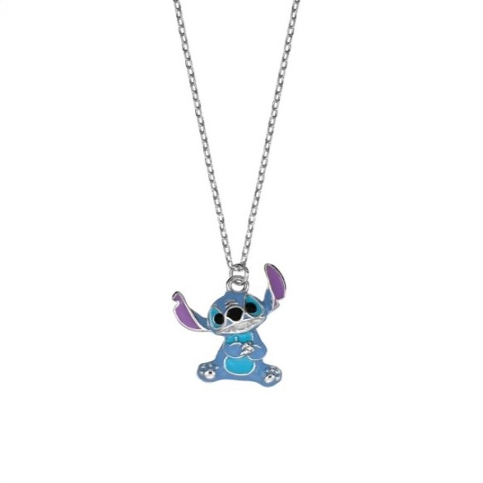 Colar Disney Stitch Corpo Inteiro Esmalte AG055C1