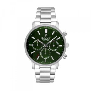 Relógio Gant Easthill Day-date 42,5 Verde Aço Prateado G191003