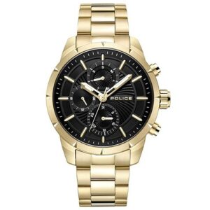 Relógio Police Neist Aço Dourado M.Preto PEWJK2227106