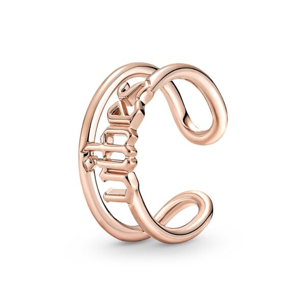 Anel Pandora Me Rose Rev or Me Vibes Open 181986C00-52