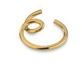 Ear Cuff Anjewels Dourado Fio Redondo dar 1 Volta AS.PD01Y