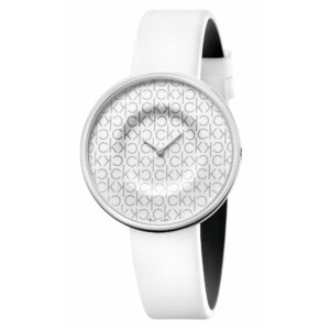 Relógio Calvin Klein Mania LY SST T.Branco CK Mostrador KAG231LX