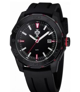 Relógio One Champions Seleção Borracha Preta Calendário OG4342PP11S