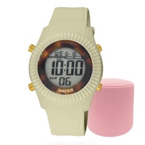 Kit Watx Marble Brown Pink Speaker 43mm RELOJ2_M
