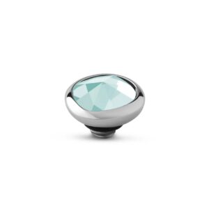 Encaixe Melano TW Cloud CZ 9mm SS Turquoise TMC4SS09027