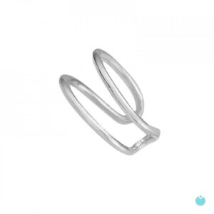 Ear Cuff Aberto Ponta Recta 1LINK-1133