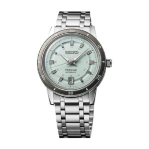 Relógio Seiko Presage Style 60’s 4R35 Most. Verde Claro SRPL71J1