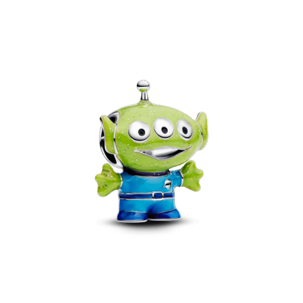 Encaixe Pandora Disney Pixar Little Green Men Blk Purple Blue Green 794024C01
