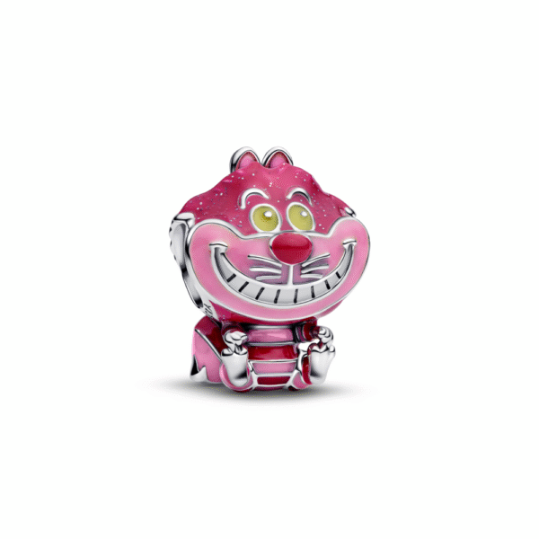 Encaixe Pandora Disney Cheshire Cat Pink Glow in Dark 794025C01