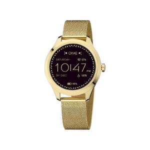 Relógio smartwatch One Mini Gold Mesh OSW0025GM51D