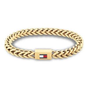 Pulseira Tommy Hilfiger Dourado Braided Metal SS 2790648S