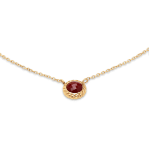 Colar Melano FR Ziva 40cm GD Cherry Chocolate FN28GD40429