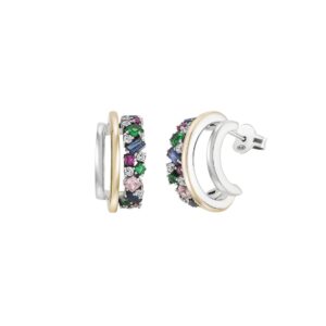 Brincos Tashi Luís Carvalho 1/2 Argola Torn MT.AR.0108.0002