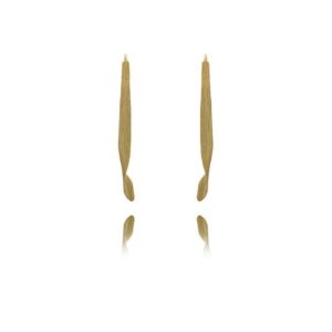 Brincos AIM Dourado Fita Acet Torcida Prpb.1168