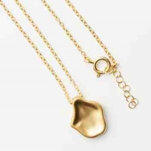 Colar Aim Dourado Essence VIII Pentagono Irregular PRV.1506