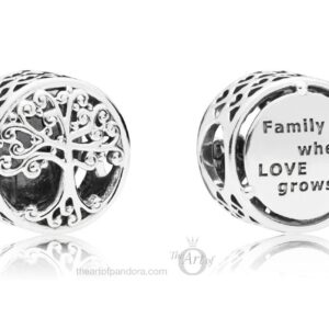 Encaixe Pandora Árvore Vida Achatada 797590