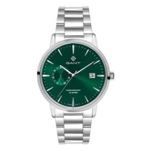 Relógio Gant EastHill, 43, 3H, Verde T. Aço G165019