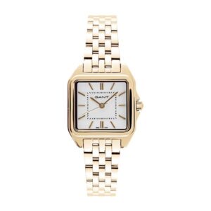Relógio Gant Seneca Mid (5), 26, Branco Aço Dourado Quadrado G206003